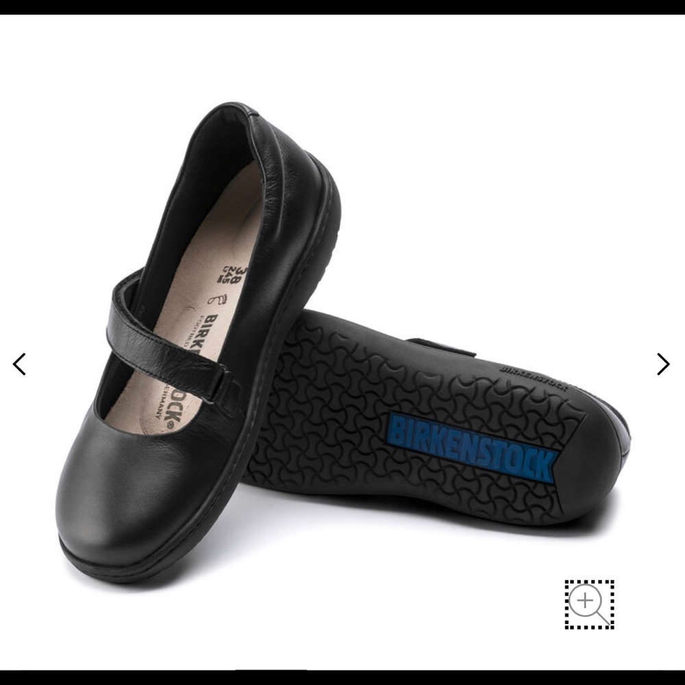 Birkenstock Lora black leather Mary janes
